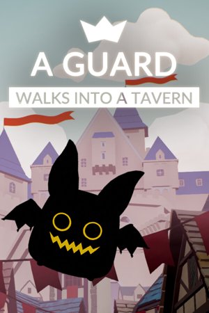 a guard walks into a tavern
