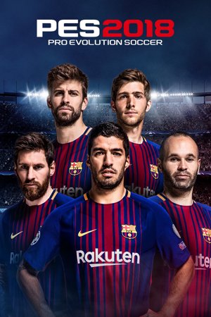 PRO EVOLUTION SOCCER 2018 cover
