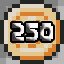 250 coins
