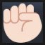 Raised Fist - Light Skin Tone