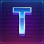 Retro Letter T
