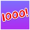 1000 defeated