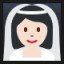 Bride With Veil - Light Skin Tone