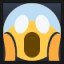 Face Screaming in Fear