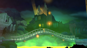 The bridge on the river of Melting Acid.