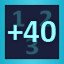Numbers Combo 40