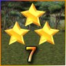 3 Stars on Level 7