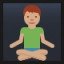 Man in Lotus Position - Medium Skin Tone
