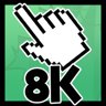 8 000 Clicks!