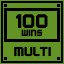 Multi 100 Wins