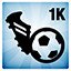 Score 1000 goals