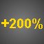 10x +200%