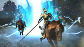 The Mounted Trinity