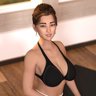 Girl who does yoga