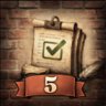 5 contracts completed 