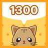 SCORE 1300