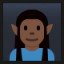 Man Elf - Dark Skin Tone