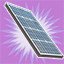 Sunset Over The Solar Panels