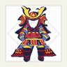 Colorful Armor Stand