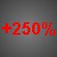 10x +250%