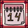 February 14 calendar