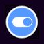 Blue button