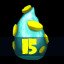 Activate blue plant 15 times!