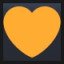 Orange Heart