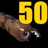 50 Leathery Worm Kills