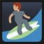 Person Surfing - Medium Skin Tone