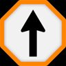 Straight ahead