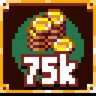 75,000 Gold