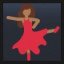 Woman Dancing - Medium-Dark Skin Tone