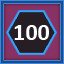 100 Blue beats!