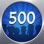 500 Battles won