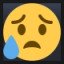 Disappointed but Relieved Face