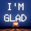 I'm glad.