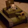 Curious tank