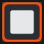 Black Square Button