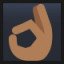 OK Hand - Medium-Dark Skin Tone