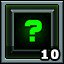 Uncovered 10 space squares