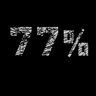 77%