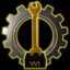 Task gold trophy