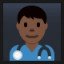 Man Health Worker - Dark Skin Tone