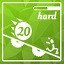 Won 20 Hard Level