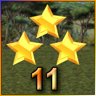 3 Stars on Level 11