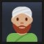 Man Wearing Turban - Medium Skin Tone
