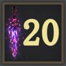 Reach level 20