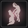 Satyr and nymph