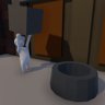 Square peg in a round hole